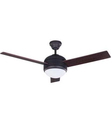 Canarm CF15148313S Madison 48 inch Oil Rubbed Bronze with Walnut/Med Oak Blades Indoor Fan photo