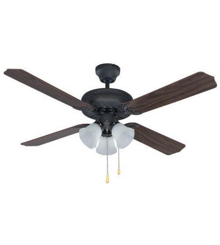 Canarm CF52CHA4ORB Chatea II 52 inch Oil Rubbed Bronze Indoor Ceiling Fan, Dual Mount