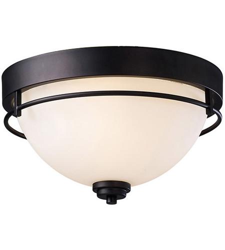 Canarm IFM421A15ORB Madison 3 Light 15 inch Oil Rubbed Bronze Flush Mount Ceiling Light