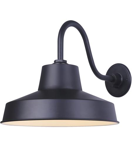 Canarm BL14WACBK Landis 14 inch Black Outdoor Barn Light