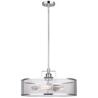 Canarm ICH626A03BN20 Madison 3 Light 20 inch Brushed Nickel Chandelier Ceiling Light thumb