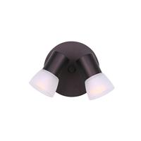 Canarm ICW517A02ORB Hudson 2 Light Oil Rubbed Bronze Track Light Ceiling Light thumb
