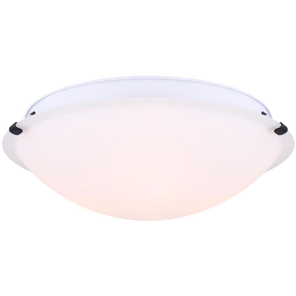 Canarm IFM1616BK-O Canarm 16 inch Black Flush Mount Ceiling Light
