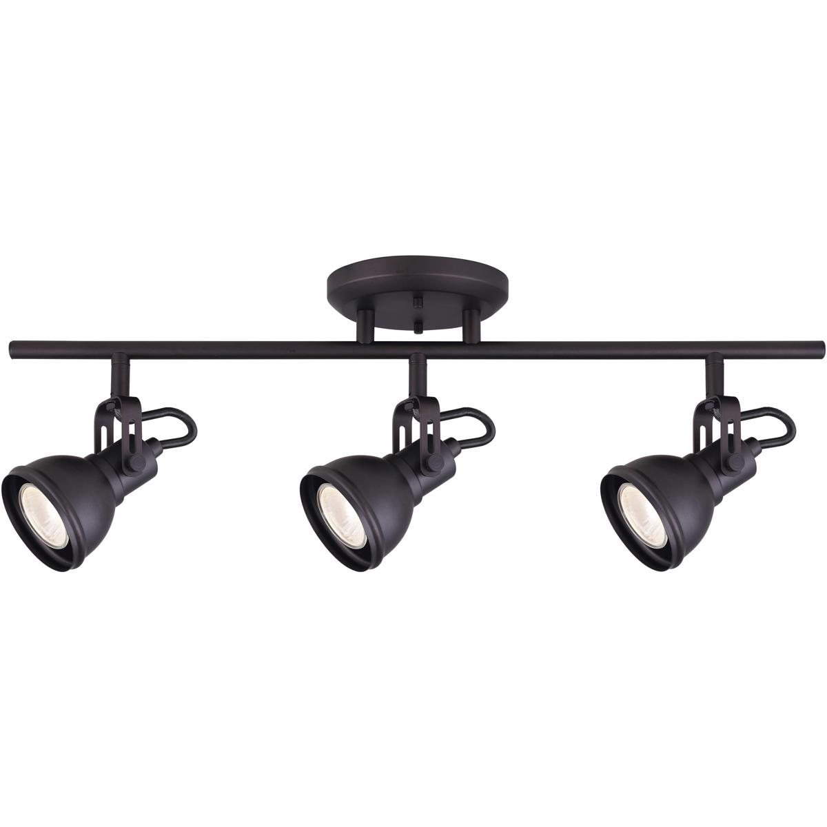Canarm IT622A03ORB10 Madison 3 Light Oil Rubbed Bronze Track Ceiling Light