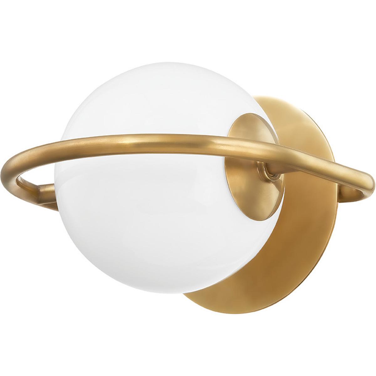 Corbett Lighting 273-11-VB Everley 1 Light 8.5 inch Vintage Brass Wall Sconce Wall Light