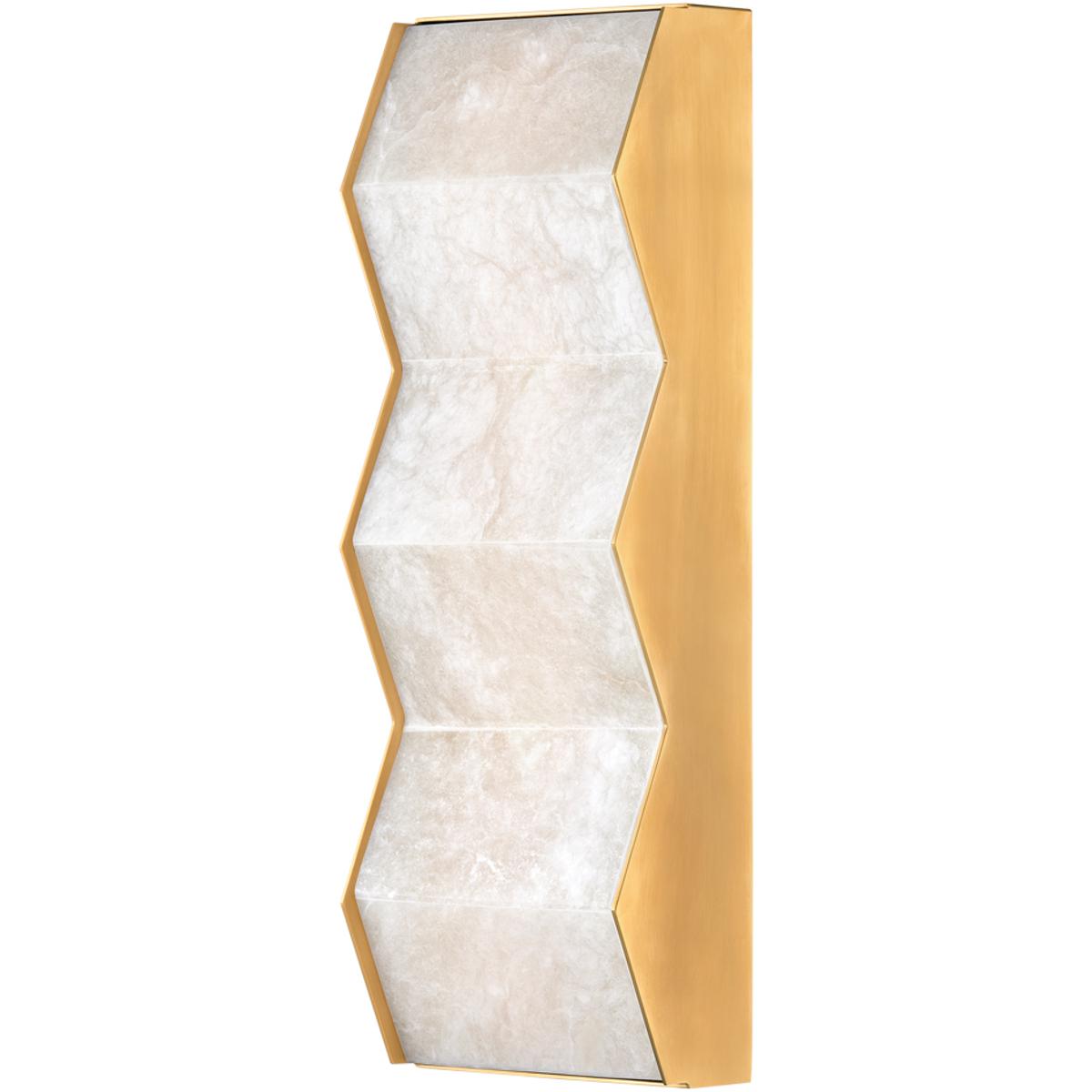 Corbett Lighting 379-01-VB Tanzanite LED 6 inch Vintage Brass ADA Wall Sconce Wall Light