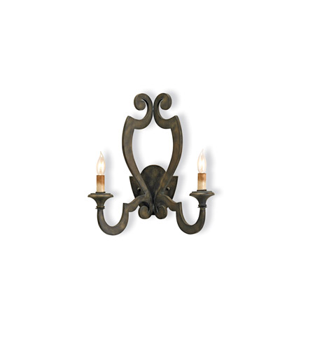 Retrospect 2 Light Wall Sconces in Bronze Verdigris 5012