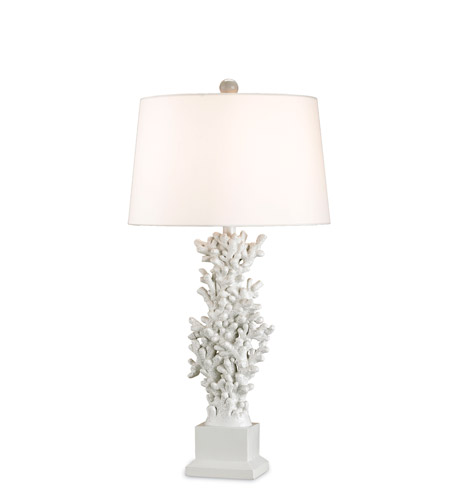 Alicante 1 Light Table Lamps in Glossy White 6763