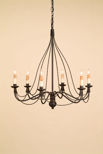 Trademark 6 Light Chandeliers in Blacksmith 9421