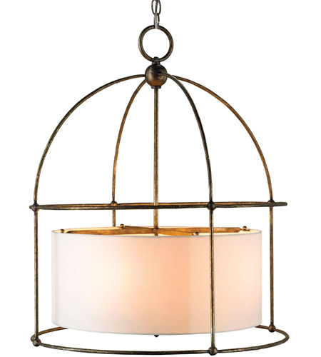 Currey Company 9885 Benson 4 Light 24 Inch Pyrite Bronze