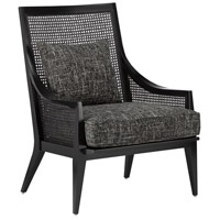 Currey & Company 7000-0072 Teagan Caviar Black Accent Chair thumb