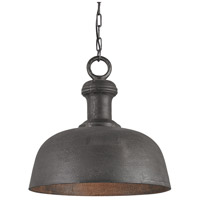 Currey Company 9405 Timpano 1 Light 14 Inch Antique Charcoal