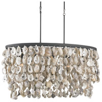 Currey & Company 9492 Stillwater 5 Light 36 inch Natural/Blacksmith Chandelier Ceiling Light photo thumbnail
