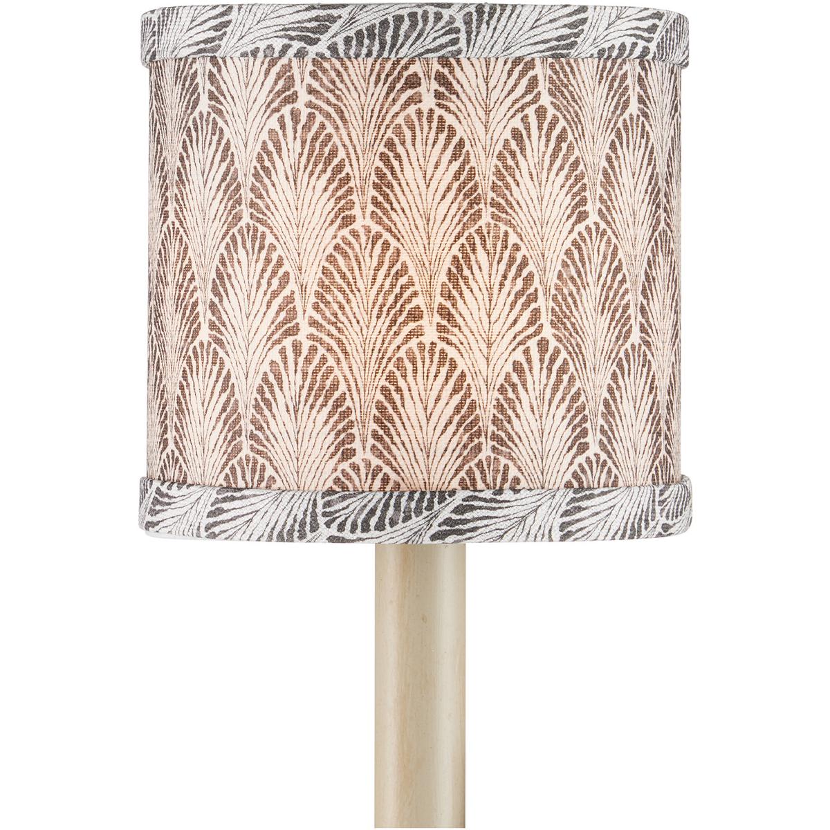 Currey & Company 0900-0066 Plume Stone and Ivory 5 inch Chandelier Shade