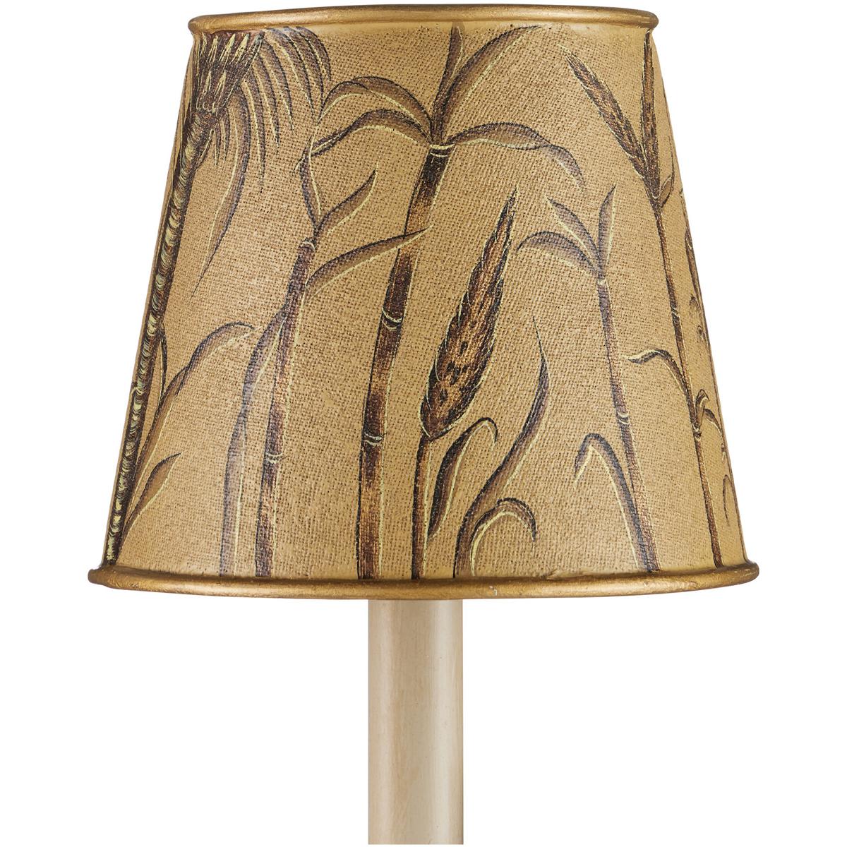 Currey & Company 0900-0069 Jouy Gold 6 inch Chandelier Shade