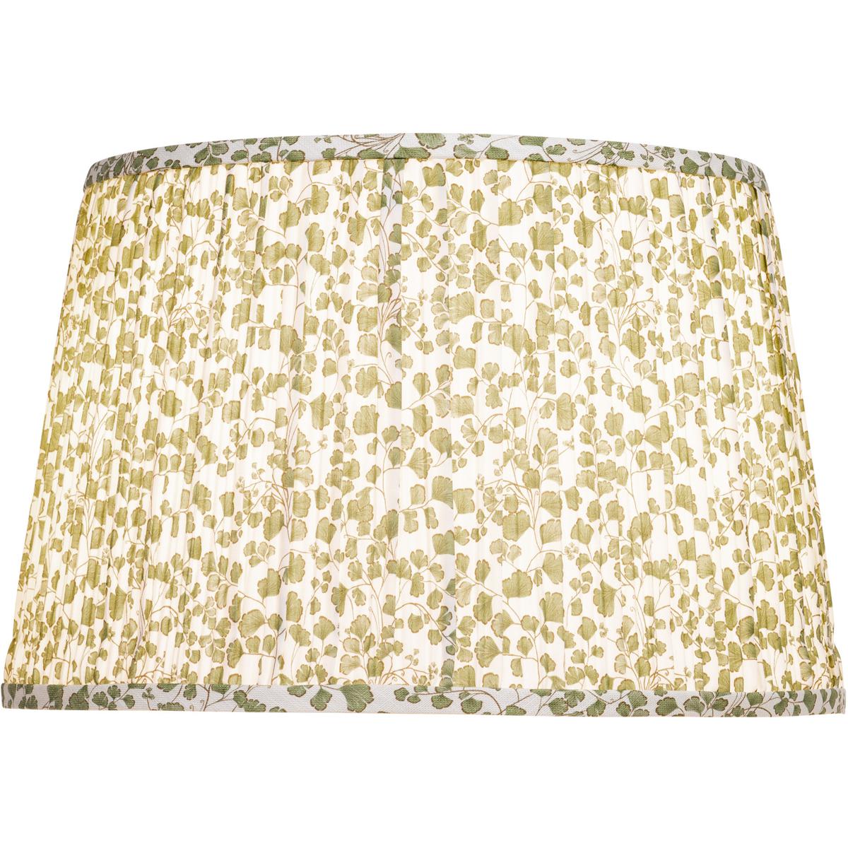 Currey & Company 0900-6015 Maiden Fern Green and Ivory 16 inch Lamp Shade