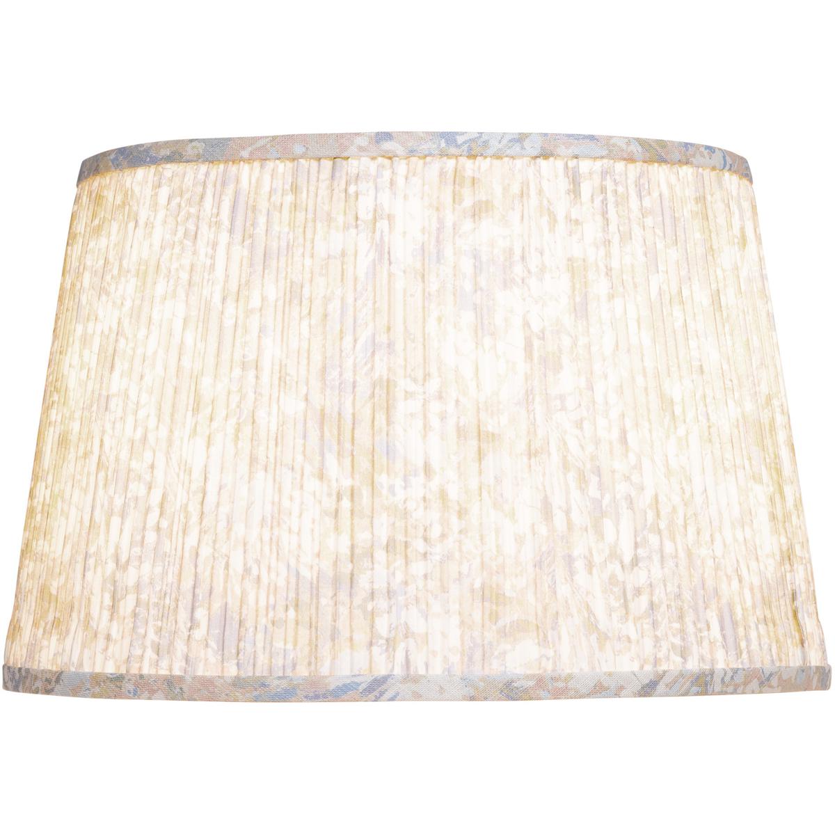 Currey & Company 0900-6018 Wildflower Pastel Blue and Pastel Pink and Ivory 16 inch Lamp Shade