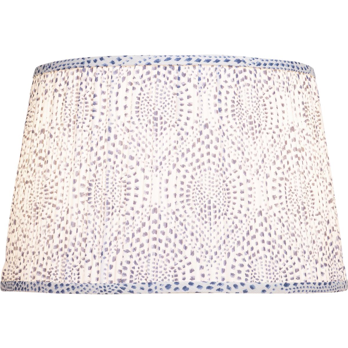 Currey & Company 0900-6020 Lenore Blue and Ivory 16 inch Lamp Shade