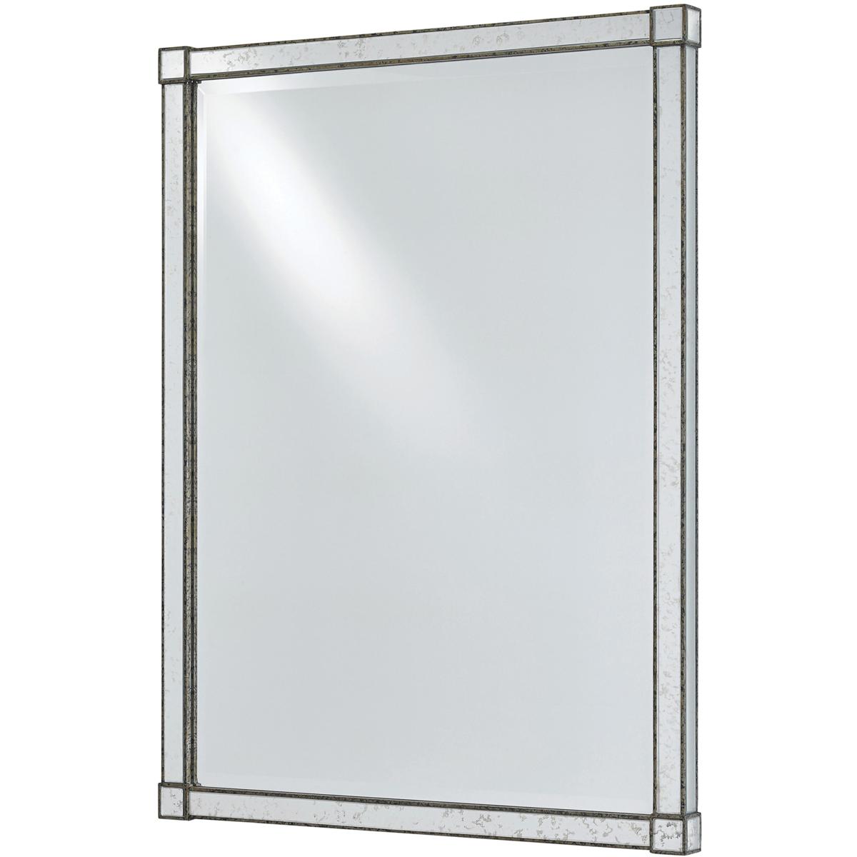 Currey & Company 1000-0008 Monarch 40 X 30 inch Silver Viejo Wall Mirror