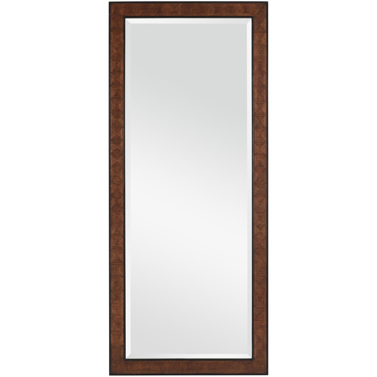 Currey & Company 1000-0144 Dorian 72 X 30.75 inch Kona and Black Mirror