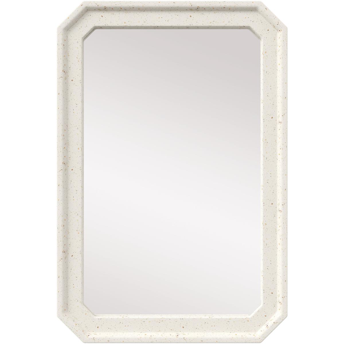 Currey & Company 1000-0163 Carson 43 X 29 inch Ivory Terrazzo Mirror