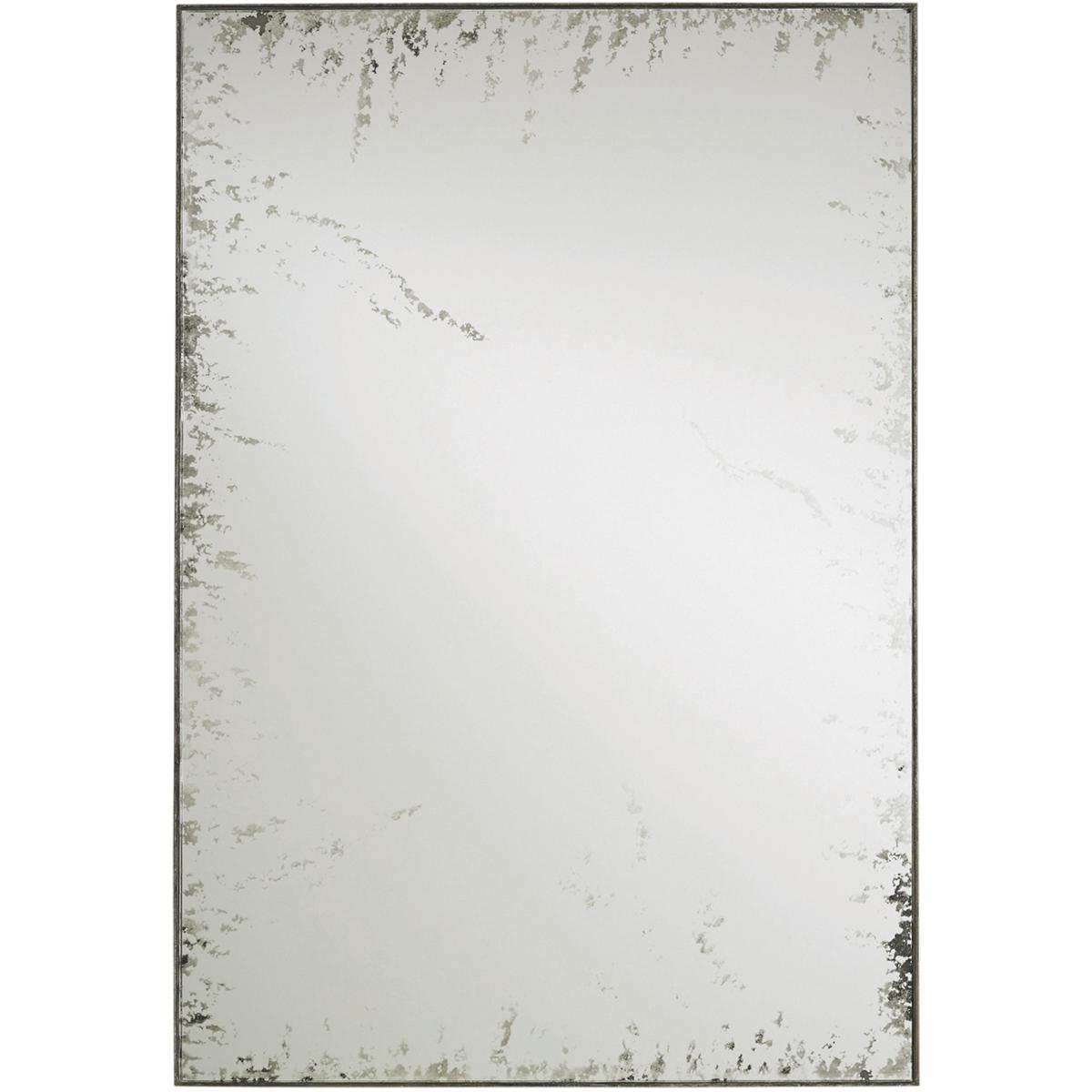 Currey & Company 1092 Rene 34 X 24 inch Pyrite Bronze Wall Mirror