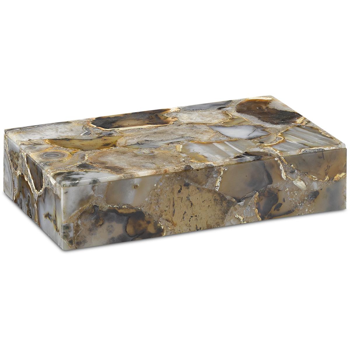 Currey & Company 1200-0174 Malaga 11 inch Natural Box, Large