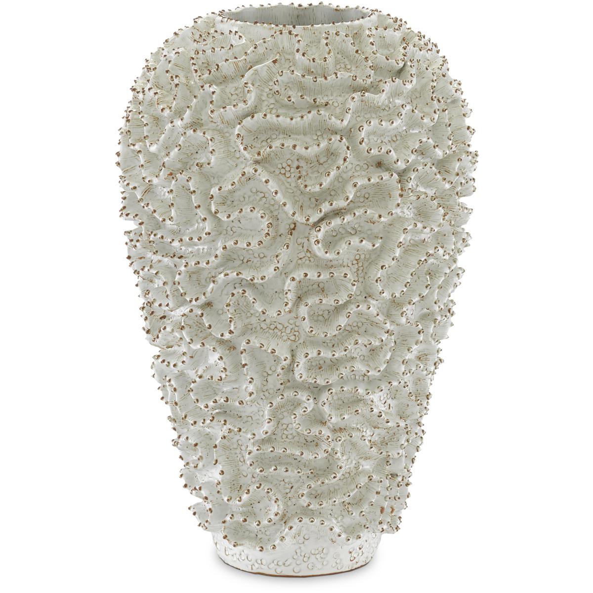 Currey & Company 1200-0297 Swirl 17 X 10.5 inch Vase, Large