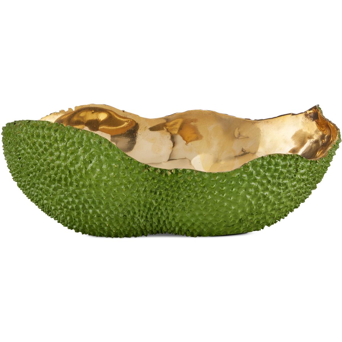 Currey & Company 1200-0600 Jackfruit 13 X 5 inch Oval Bowl