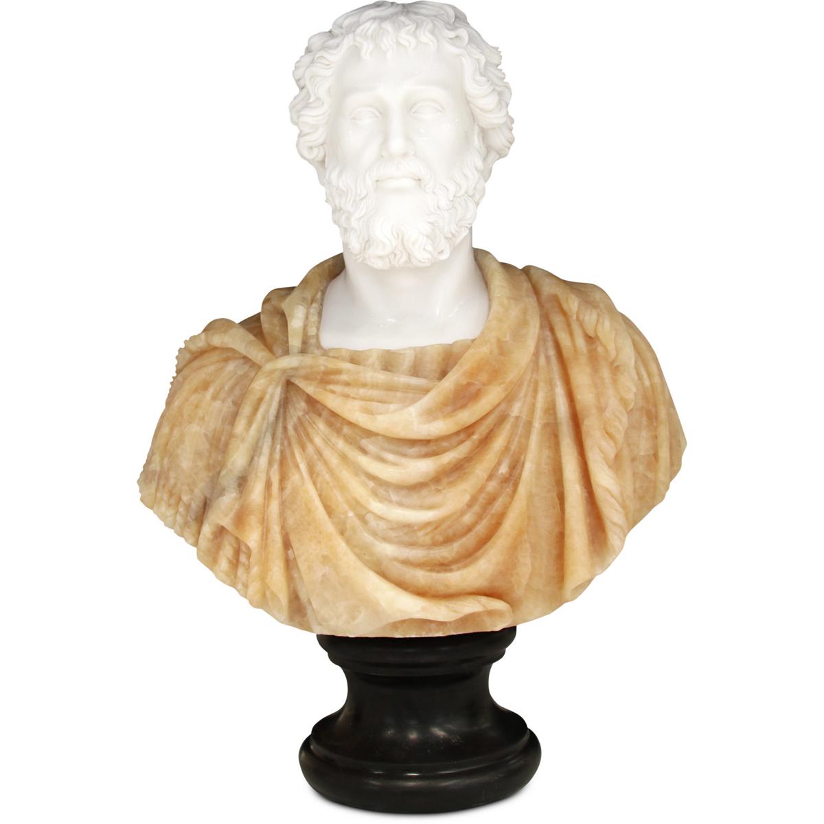 Currey & Company 1200-0664 Thanos 27.5 X 20.5 inch Bust Sculpture