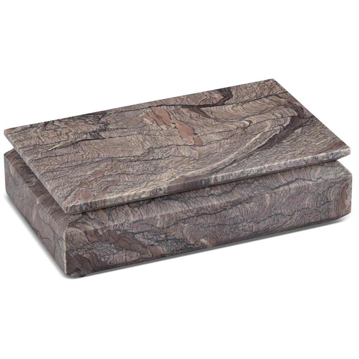 Currey & Company 1200-0803 Leslie 10 inch Natural Box