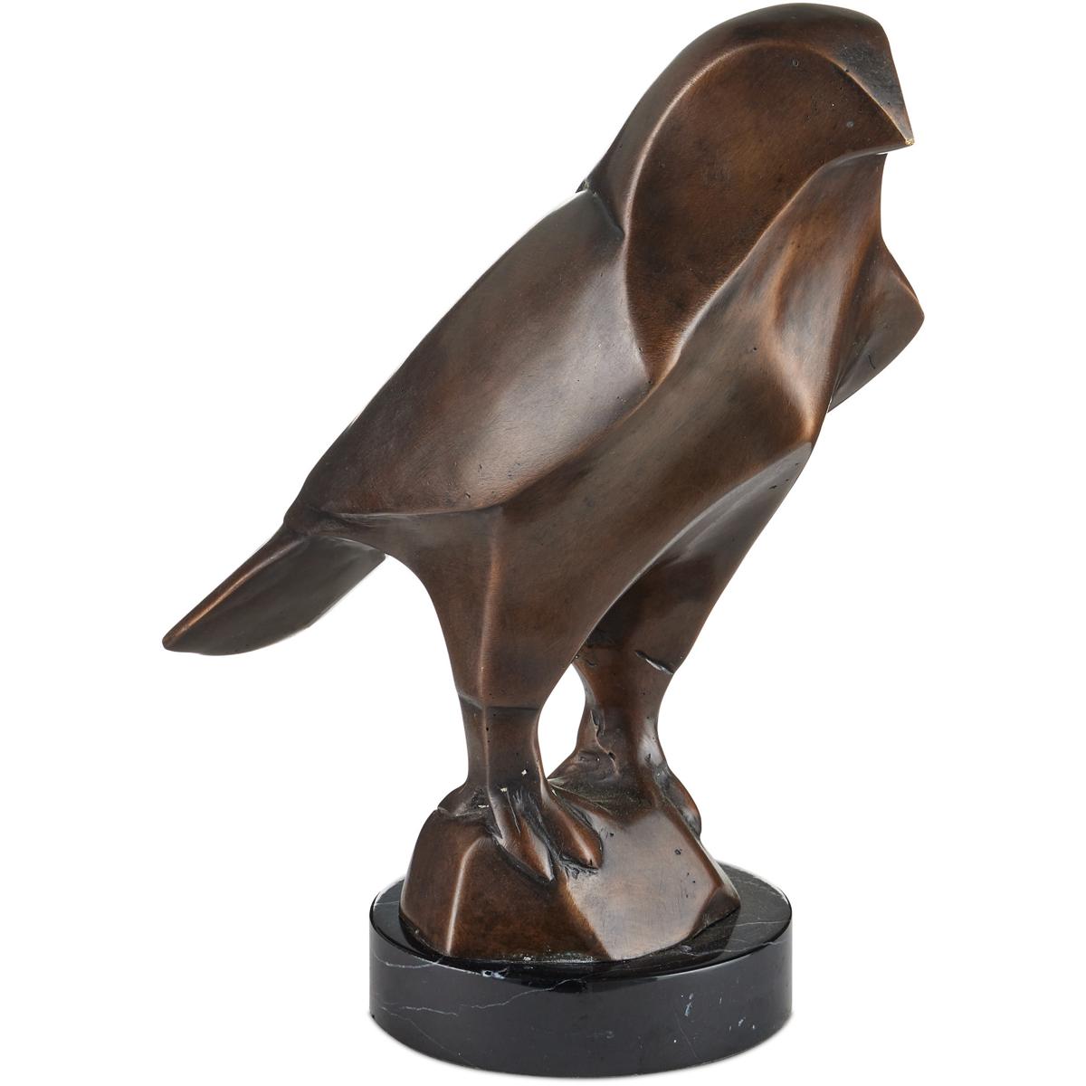 Currey & Company 1200-1058 Horus Bird Dark Brown Decorative Object