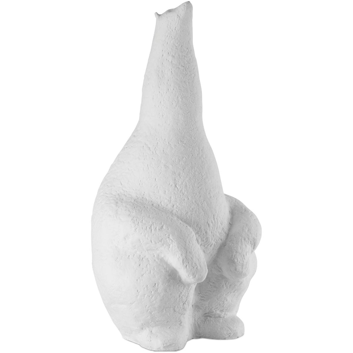 Currey & Company 1200-1100 Yarmouth White Decorative Object