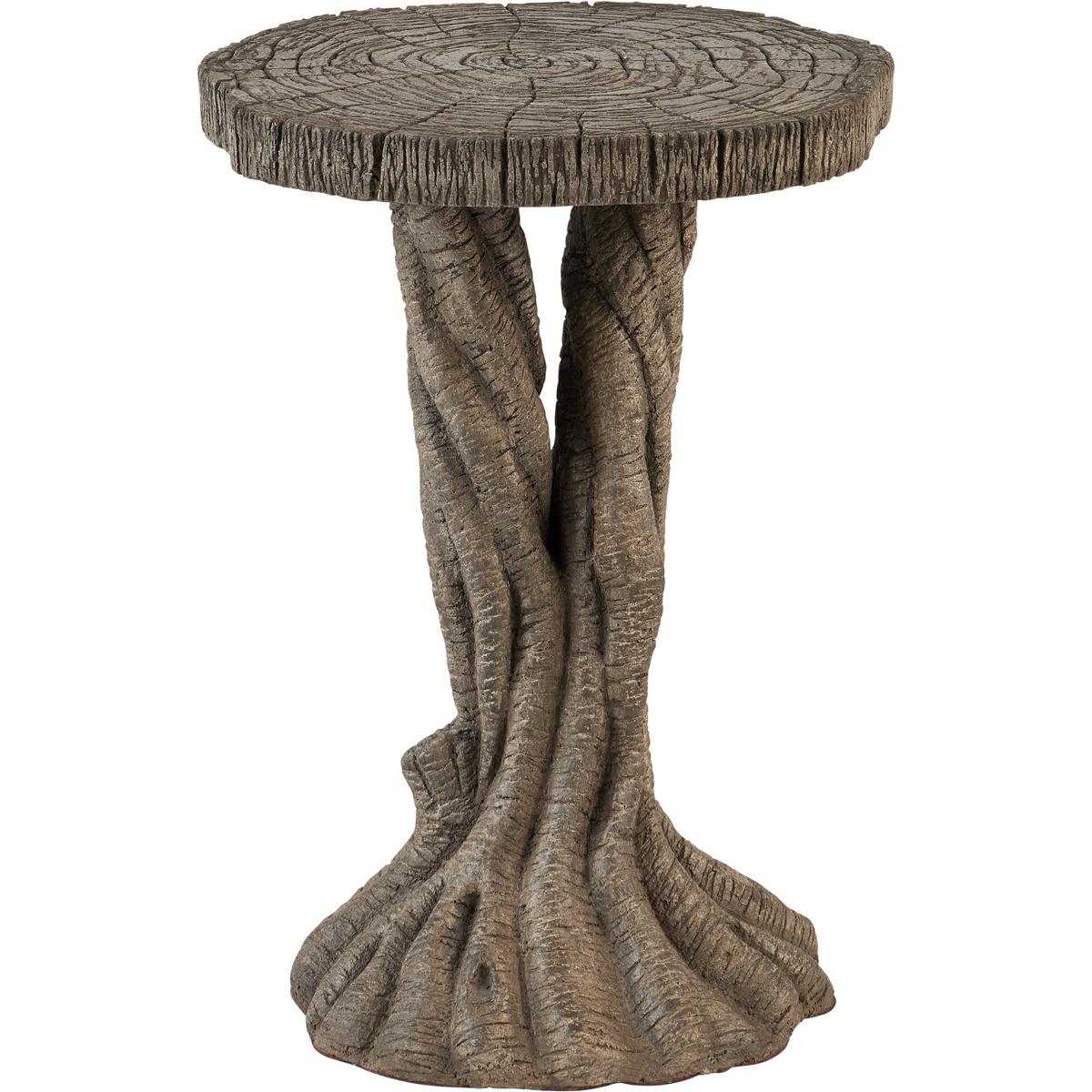 Currey & Company 2000-0046 Dunmore 16 inch Charbon de Bois Accent Table