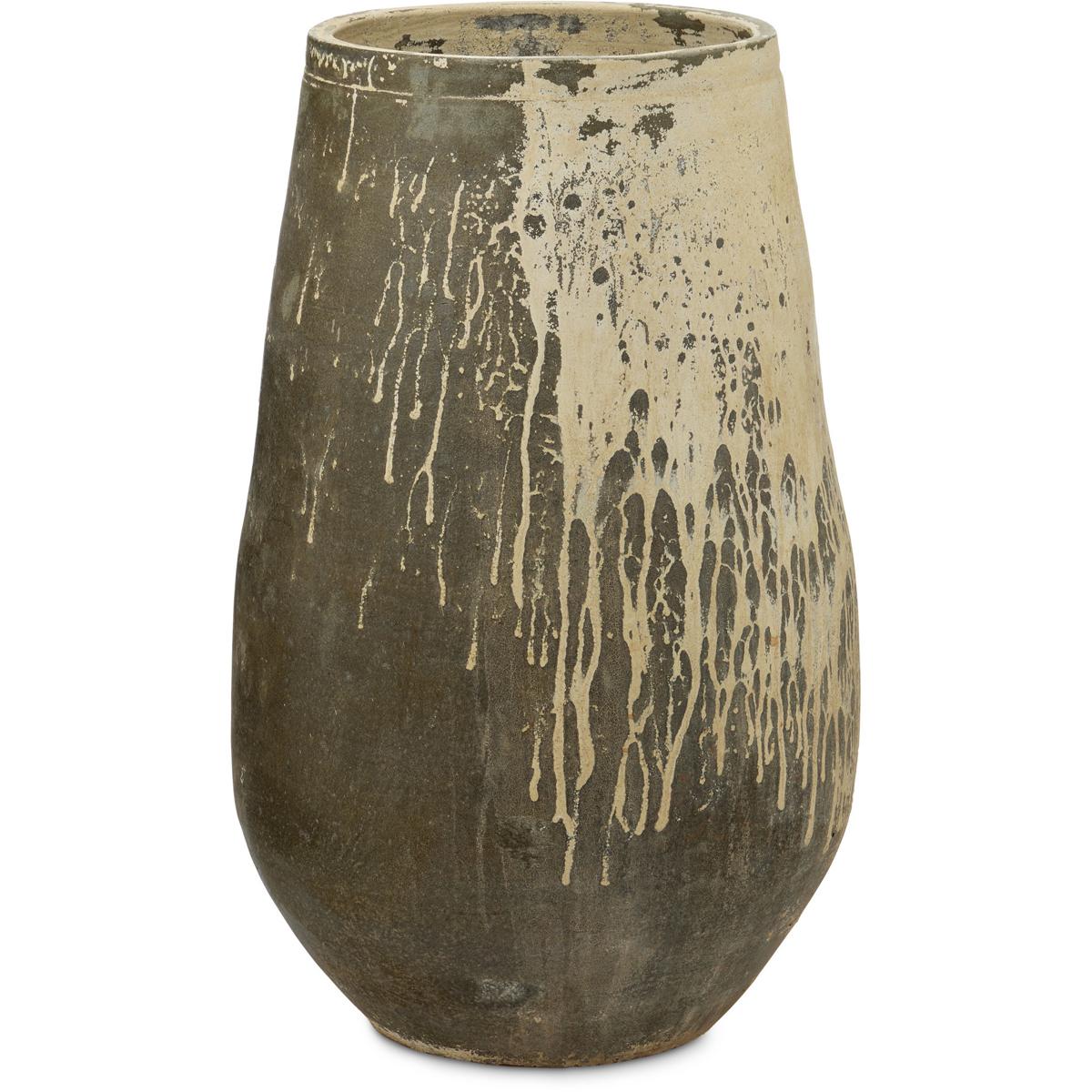 Currey & Company 2200-0015 Capaci Antique White Planter