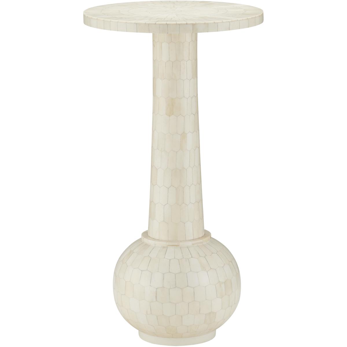 Currey & Company 3000-0307 Osa 11 inch Off-White Drinks Table