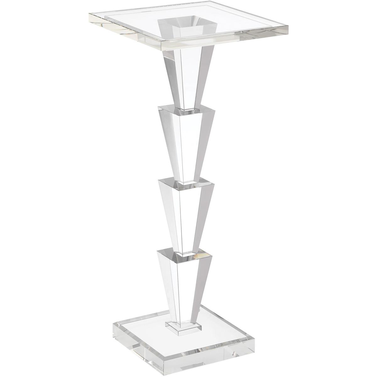Currey & Company 3000-0319 Tiana 24 X 10 inch Clear Drinks Table