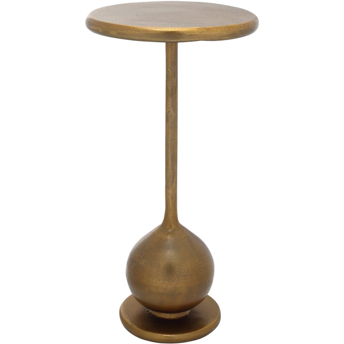 Currey & Company 4000-0248 Carillon 24.5 X 12 inch Antique Brass Accent Table