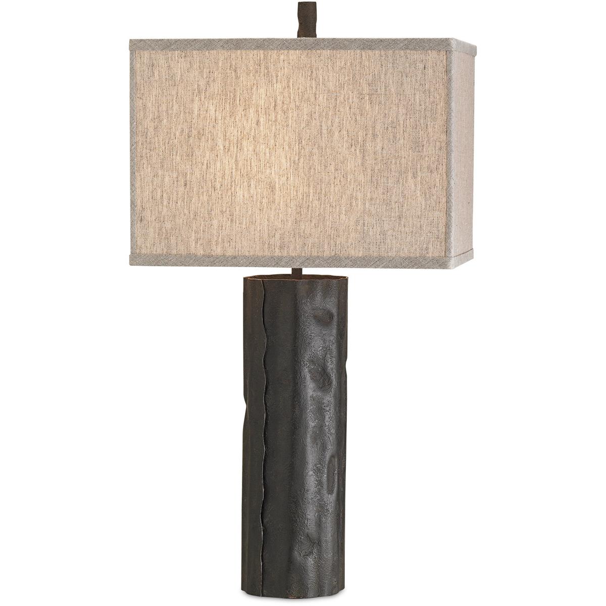 Currey & Company 6868 Caravan 28 inch 150 watt Mole Black Table Lamp Portable Light
