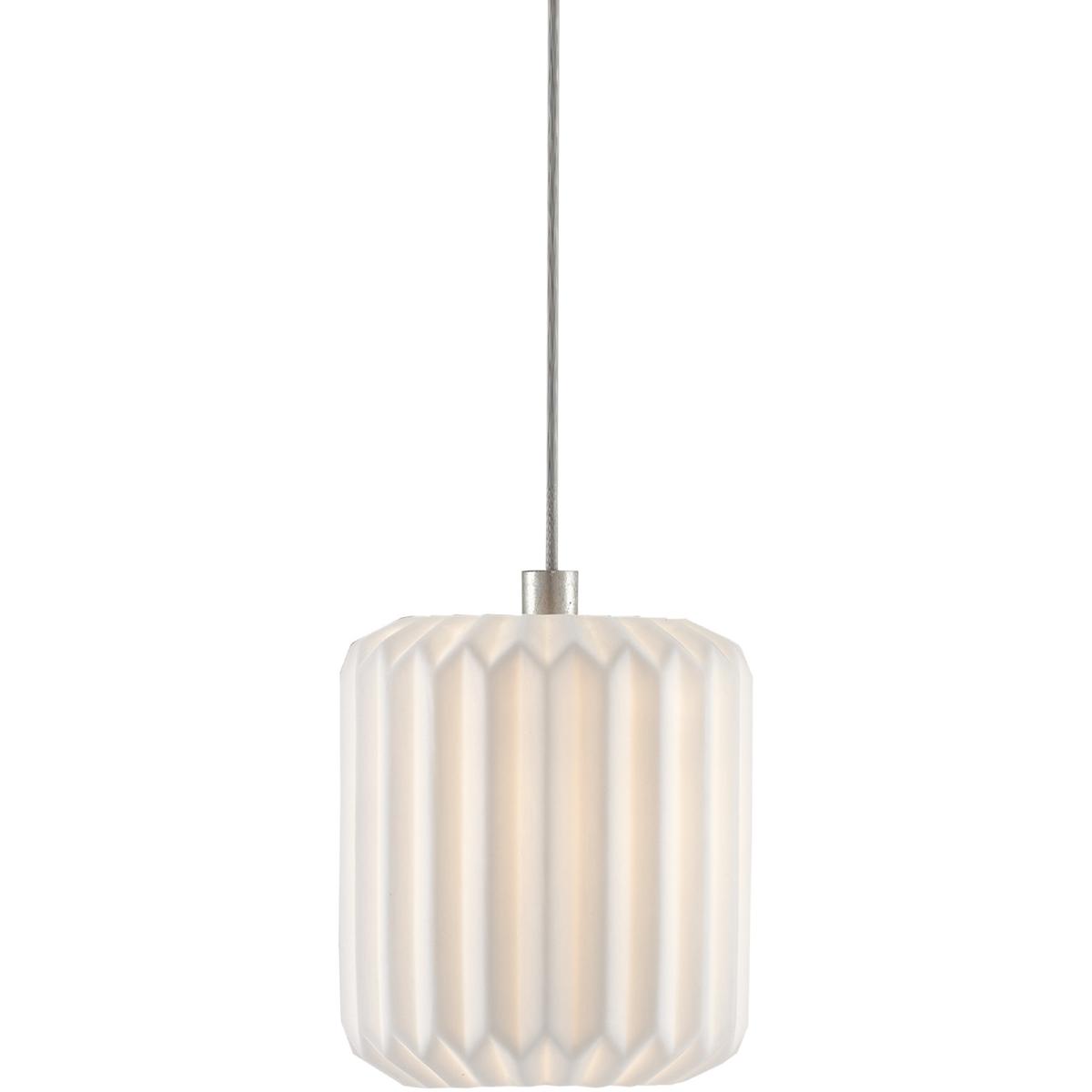 Currey & Company 9000-0709 Dove 1 Light 5.5 inch Silver Multi-Drop Pendant Ceiling Light