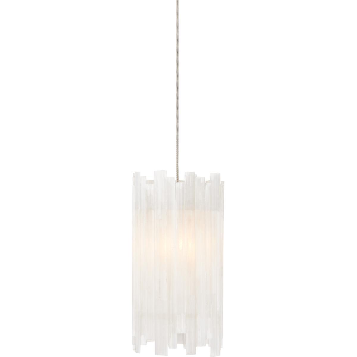 Currey & Company 9000-0881 Escenia 1 Light 5.5 inch Silver Multi-Drop Pendant Ceiling Light