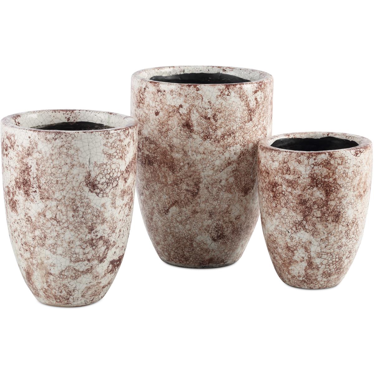 Currey & Company 1200-0715 Marne 11.5 X 8.5 inch Vases, Set of 3