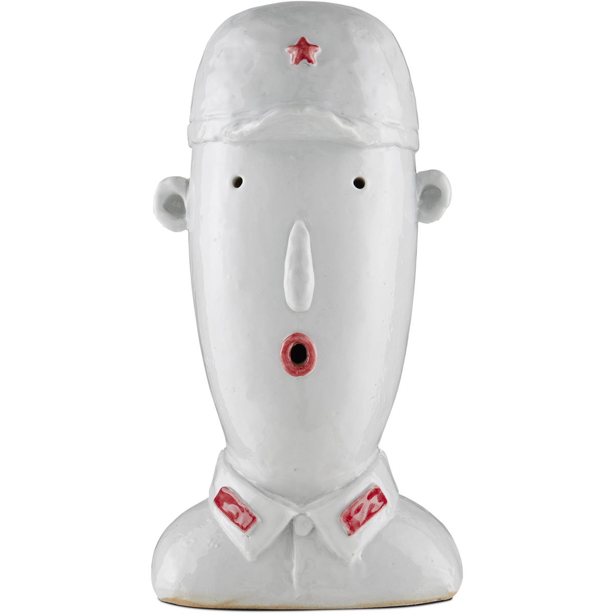 Currey & Company 1200-0549 Stan The Military Man 17.5 X 9.5 inch Sculpture