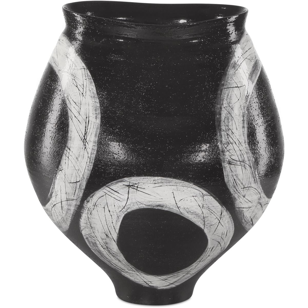 Currey & Company 1200-0870 Satori 13.25 X 11.75 inch Vase