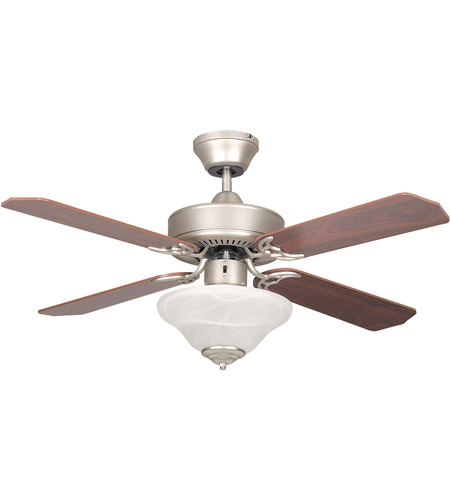 Concord 42hes4esn Heritage Square 42 Inch Satin Nickel Ceiling Fan Bowl