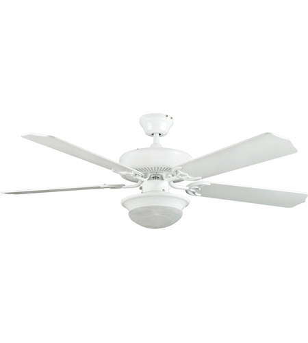 Concord 52hef5wh Heritage Fusion 52 Inch White Ceiling Fan