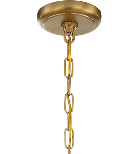Crystorama 275-VG Calypso 6 Light 30 inch Vibrant Gold Chandelier Ceiling Light in Vibrant Gold (VG) 275-VG_3_.jpg