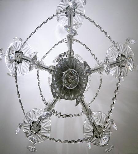 Crystorama 4405-CH-CL-I Maria Theresa 6 Light 20 inch Polished Chrome Mini Chandelier Ceiling Light in Polished Chrome (CH), Clear Italian 4405-ch-cl-i_6_.jpg