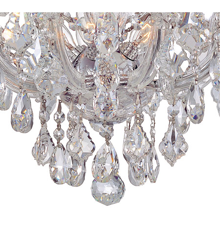 Crystorama 4437-CH-CL-MWP Maria Theresa 5 Light 19 inch Polished Chrome Semi Flush Ceiling Light in Polished Chrome (CH), Clear Hand Cut 4437-CH-CL-MWP_3_.jpg