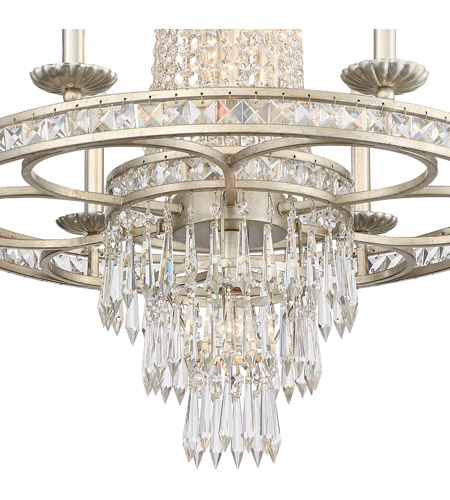 Crystorama 5266-OS-CL-MWP Mercer 10 Light 28 inch Olde Silver Chandelier Ceiling Light in Olde Silver (OS) 5266-OS-CL-MWP_2_.jpg